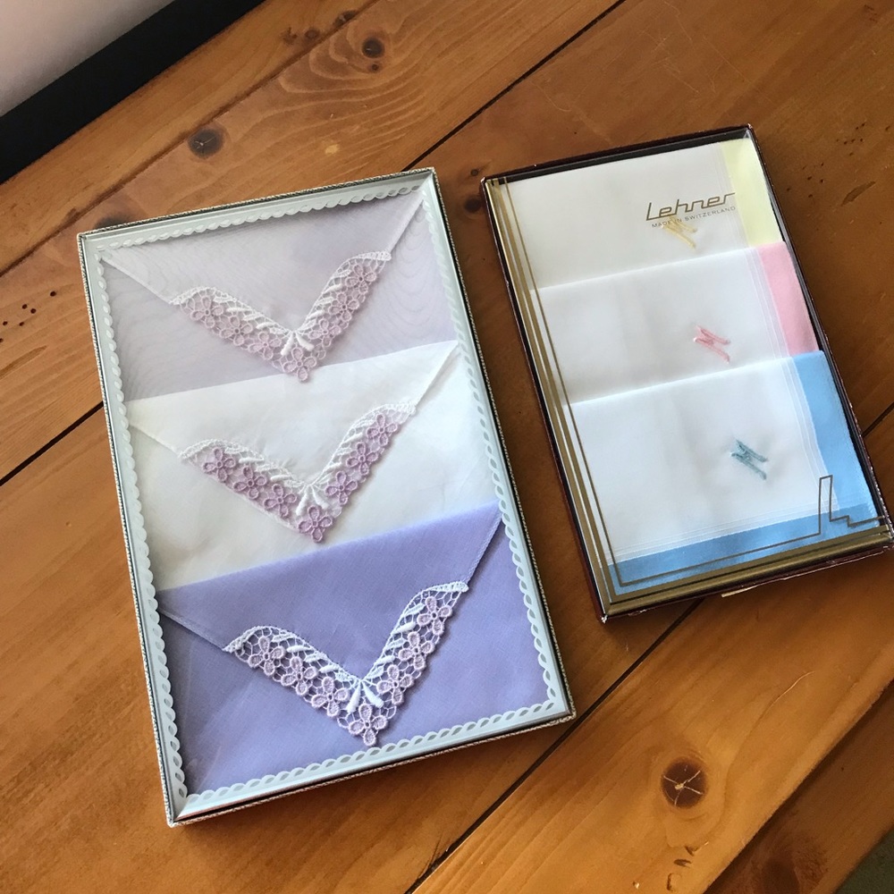 Handkerchief Setalia/Lehner fine embroidery